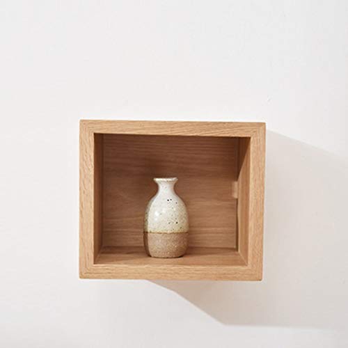 BCCCLLLSA Wandregal aus Holz, schwebendes Regal für Lobby/Theke/Arbeitszimmer/Wohnzimmer, Badezimmer, minimalistischer Stil () von BCCCLLLSA