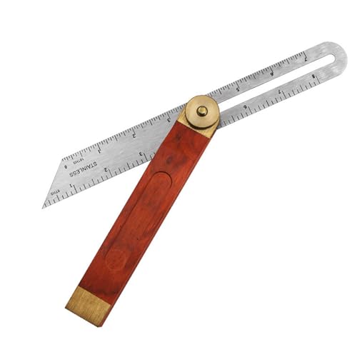 BCENG Multi Winkelschmiege Verstellbarer Multifunktionswinkel T Schmiege Verstellbarer Winkel mit Feststellfunktion Multiwinkel Präzisionswinkel Gehrmaß Winkel für Möbel Architektur DIY Handwerk BCENG Multi Winkelschmiege Verstellbarer Multifunktionswinkel T Schmiege Verstellbarer Winkel mit Feststellfunktion Multiwinkel Präzisionswinkel Gehrmaß Winkel für Möbel Architektur DIY Handwerk von BCENG