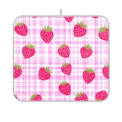 Geschirrmatte, wiederverwendbar, rechteckig, klein, für Küche, Arbeitsplatte, Dekoration, 40,6 x 45,7 cm, leicht zu reinigen, dekorative Heimdekoration Geschirrmatte, wiederverwendbar, rechteckig, klein, für Küche, Arbeitsplatte, Dekoration, 40,6 x 45,7 cm, leicht zu reinigen, dekorative Heimdekoration von BCFHRGT