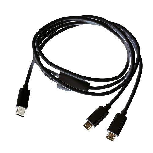 BCIOUS 2-in-1 Typ-C-auf-USB-Ladekabel für alle Geräte mit zwei Handys oder Tablets gleichzeitig BCIOUS 2-in-1 Typ-C-auf-USB-Ladekabel für alle Geräte mit zwei Handys oder Tablets gleichzeitig von BCIOUS