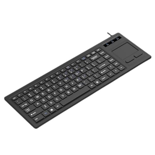 BCIOUS Dünne industrielle Tastaturen mit integrierten Touchpads und Kabel für Stabilität, industrielle Touchpad-Tastaturen BCIOUS Dünne industrielle Tastaturen mit integrierten Touchpads und Kabel für Stabilität, industrielle Touchpad-Tastaturen von BCIOUS