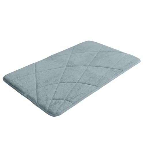 BCIOUS Eleganter Badezimmerteppich mit langsamem Rückprall für Größe 400 x 600 mm, 500 x 800 mm, schnell trocknend, saugfähig von BCIOUS