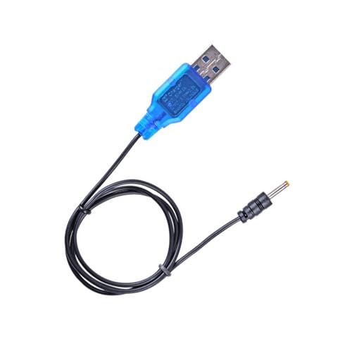 BCIOUS USB auf DC 2,5 mm Kabel, USB-betriebenes Akku-Ladekabel, 3,7 V, 2,5 mm Spitze auf USB-Ladekabel für Drohnen und Quadcopter BCIOUS USB auf DC 2,5 mm Kabel, USB-betriebenes Akku-Ladekabel, 3,7 V, 2,5 mm Spitze auf USB-Ladekabel für Drohnen und Quadcopter von BCIOUS