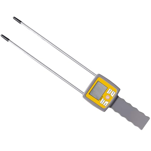 Easy Carry Double Probes Feeder Meter with LCD Backlights Display Agricultural Tester for Forages Grass Straw Lightweight Agricultural Analyzer Easy Carry Double Probes Feeder Meter with LCD Backlights Display Agricultural Tester for Forages Grass Straw Lightweight Agricultural Analyzer von BCIOUS