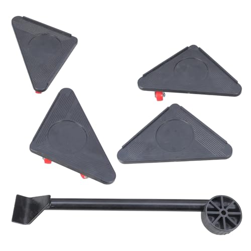 Möbel-Werkzeug-Set mit Rad-Designs für einfaches Gleiten auf Hartholzböden und Teppichen, ideal für Zuhause und Büro, Möbelheber von BCIOUS