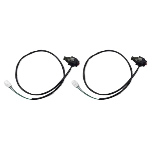 Motorrad-Lenker-Grip-Schalter wasserdichtem Momentan-Latching Flameout-Taste Kurzstopp kompatibel mit KX-F-Modellen an der Steuerung(2 PCs) von BCIXKHMT