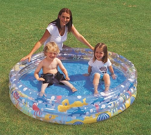 BCJMKDX Aufblasbare Pools, Aufblasbare Pools Swim Centre Aufblasbare Familienschwimmbecken Innen- Und Außenbereich Sommerplanschbecken Mit Großer Kapazität von BCJMKDX