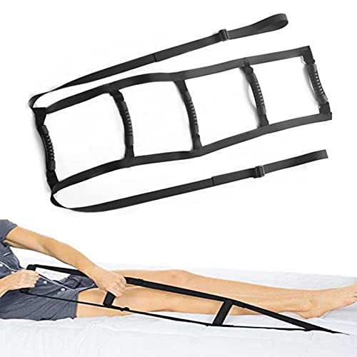 BCJMKDX Bettgitter, Bett-Sit-Up-Stützseil, Bettgitter-Stützgriff, Sicherheitsleiter gepolstert, for Erwachsene, ältere Menschen, Behinderte, Handicap(5) von BCJMKDX