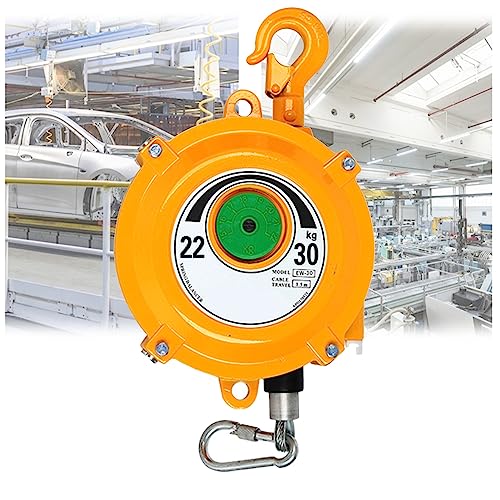 BCJMKDX Federausgleicher, Einziehbarer Werkzeug-Balancer-Halter for Aufhängen des Werkzeugs, um die Ausrüstung stabil zu halten, die Arbeitseffizienz zu verbessern und Ermüdung zu reduzieren(22-30kg) von BCJMKDX
