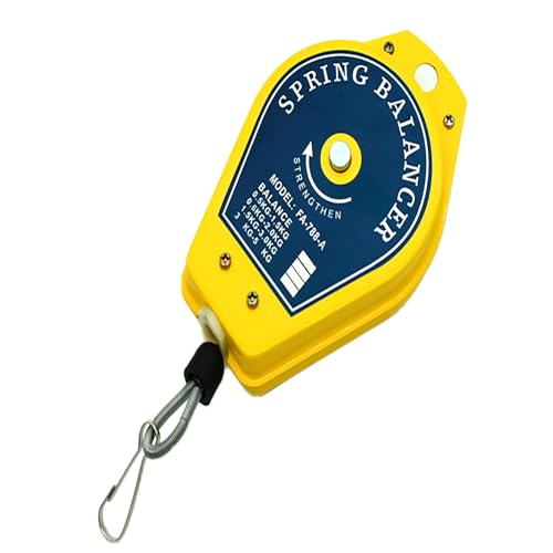 BCJMKDX Federausgleicher, Federzug-Balancer mit 135 cm Seil und Haken, kann als Hilfswerkzeug for Hebezeuge verwendet Werden(1.5-3.0kg) von BCJMKDX