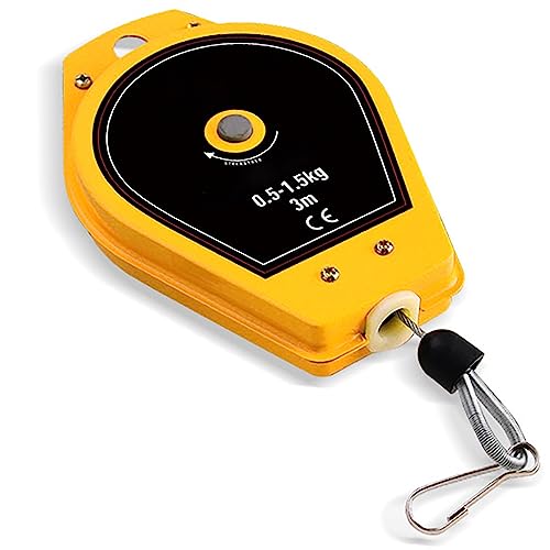 BCJMKDX Federausgleicher, Halter-Aufhängevorrichtung, 3 Meter Spannlänge, Werkzeug-Balancer-Halter for Fließband, mit passendem Zubehör(0.5-1.5kg) von BCJMKDX