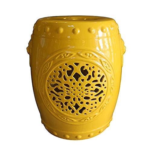 BCJMKDX Keramik-Trommelhocker Löwenkopf Hocker für Gartendekoration Hocker für Zuhause Dekoration für Wohnzimmer handgemachte hohle Design BCJMKDX Keramik-Trommelhocker Löwenkopf Hocker für Gartendekoration Hocker für Zuhause Dekoration für Wohnzimmer handgemachte hohle Design von BCJMKDX