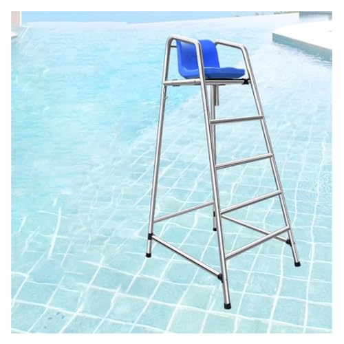 BCJMKDX Rettungsschwimmerstühle, 180 cm hoher Rettungsschwimmerstuhl for Schwimmbäder, Deluxe-Rettungsschwimmerstühle aus Edelstahl 304 for den Strand am Pool BCJMKDX Rettungsschwimmerstühle, 180 cm hoher Rettungsschwimmerstuhl for Schwimmbäder, Deluxe-Rettungsschwimmerstühle aus Edelstahl 304 for den Strand am Pool von BCJMKDX