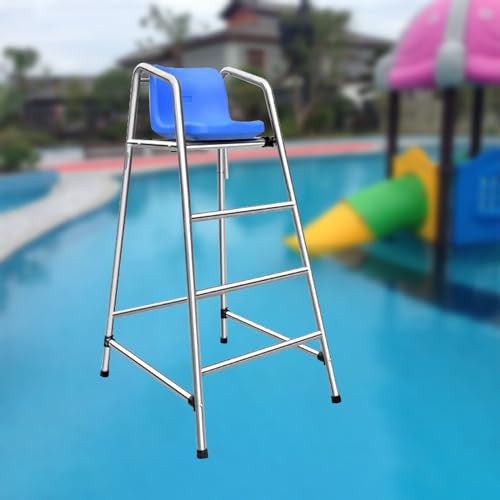BCJMKDX Rettungsschwimmerstühle, Professionelle hohe Pool-Rettungsschwimmerstühle zur Verhinderung des Ertrinkens, 1,2,5, m Schiedsrichter-Beobachtungssitz(4.9ft/150cm/59.1inch) von BCJMKDX