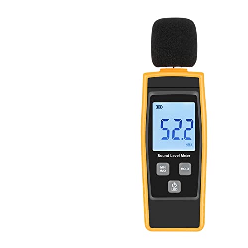 Schallpegelmesser. 30-130dB Handgehaltener Schallpegelmesser Alarm Digitaler Schallpegelmesser Dezibel-Monitor-Test zur Überwachung der Lärmbelästigung Schallpegelmesser. 30-130dB Handgehaltener Schallpegelmesser Alarm Digitaler Schallpegelmesser Dezibel-Monitor-Test zur Überwachung der Lärmbelästigung von BCJMKDX