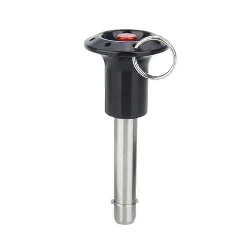 Schnellspanner-Stifte, 1 Stück VCN123 Durchmesser 10 mm Edelstahlknopf-Schnellverschlussstift, Kugelbolzenstift mit Sperrklinken verriegelt(VCN123 10 100mm) von BCJMKDX