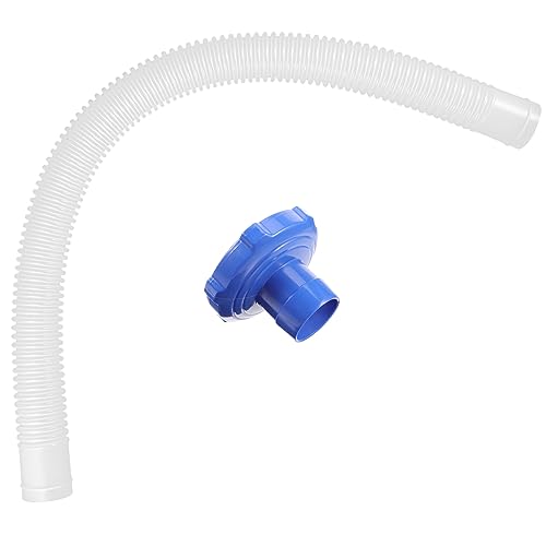 BCOATH 1 Satz Schwimmbadschlauch für Filterpumpen Ersatzschlauch mit Adapter und Weißem Schlauch Langlebig Flexibel und Installieren für Poolentwässerung und BCOATH 1 Satz Schwimmbadschlauch für Filterpumpen Ersatzschlauch mit Adapter und Weißem Schlauch Langlebig Flexibel und Installieren für Poolentwässerung und von BCOATH