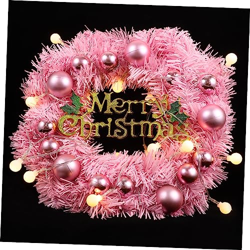 BCOATH 1satz Weihnachtlicher Kranz Mit Lichtern Dekorativer Weihnachtskranz Mit Strahlendem Licht Für Fenster Türen Und Garten Für Festliche Weihnachtsdekoration BCOATH 1satz Weihnachtlicher Kranz Mit Lichtern Dekorativer Weihnachtskranz Mit Strahlendem Licht Für Fenster Türen Und Garten Für Festliche Weihnachtsdekoration von BCOATH