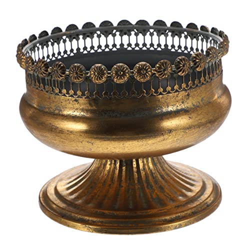 BCOATH Vintage Pflanzbehälter Golden Award Form Topf Home Decor Pflanzenschmuck von BCOATH