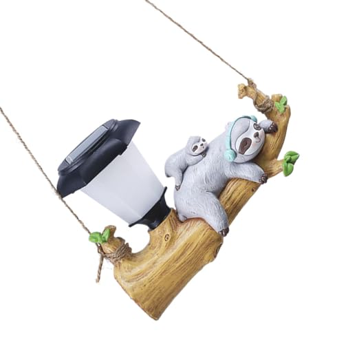 BCOATH 1 Stück Hof Solar Light Yard Faultier Licht Outdoor Night Light Decor BCOATH 1 Stück Hof Solar Light Yard Faultier Licht Outdoor Night Light Decor von BCOATH