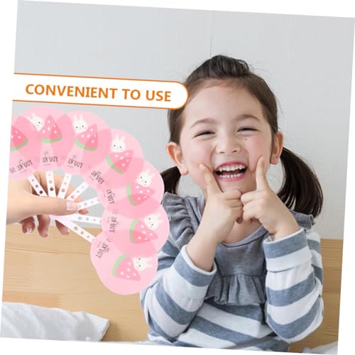 BCOATH 10 Stück Faltbare Kleine Handfächer mit Cartoon Design Handlich Leicht für Sommer Partygeschenke Dekorativ Sicher und Komfortabel zu Halten Praktische für Handtasche von BCOATH