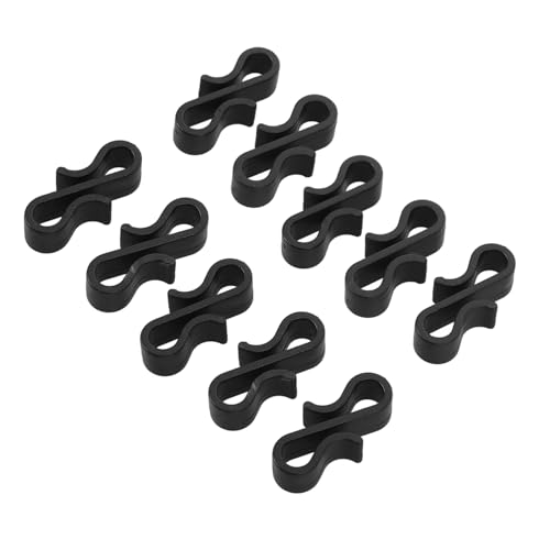 BCOATH 10 Stück S form Licht Haken Kunststoff Wetterfest für Weihnachtsbaumbeleuchtung Außenbereich Robust Installieren Doppelseitiger Halter für Lichterketten und Dekorationen BCOATH 10 Stück S form Licht Haken Kunststoff Wetterfest für Weihnachtsbaumbeleuchtung Außenbereich Robust Installieren Doppelseitiger Halter für Lichterketten und Dekorationen von BCOATH