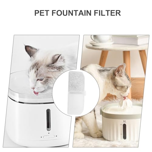 BCOATH 10 Stück Teiliges Ersatzfilter Haustier wasserbrunnen Aktivkohle Ionentauschharzfilter Langlebig und Sicher für Klareres Trinkwasser von Katzen und Hunden für Zuhause und BCOATH 10 Stück Teiliges Ersatzfilter Haustier wasserbrunnen Aktivkohle Ionentauschharzfilter Langlebig und Sicher für Klareres Trinkwasser von Katzen und Hunden für Zuhause und von BCOATH