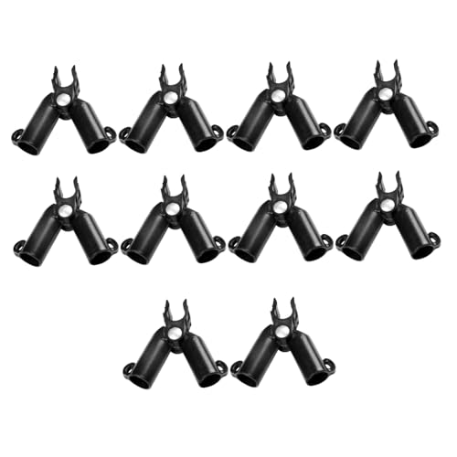 BCOATH 10 Stück Teiliges Verstellbares Pflanzenverbinder Hochwertigem Kunststoff Winkel Robust für Gartengestelle zur Verbindung von Pflanzstützen und Rankhilfen BCOATH 10 Stück Teiliges Verstellbares Pflanzenverbinder Hochwertigem Kunststoff Winkel Robust für Gartengestelle zur Verbindung von Pflanzstützen und Rankhilfen von BCOATH