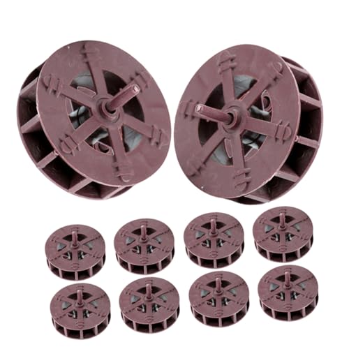 BCOATH 10 Stück Teiliges Wasserfall dekorationsrad aus Rotierendes Wasserrad für Gartenbrunnen Teichdeko und Miniatur Landschaftsgestaltung Wetterfest Braun BCOATH 10 Stück Teiliges Wasserfall dekorationsrad aus Rotierendes Wasserrad für Gartenbrunnen Teichdeko und Miniatur Landschaftsgestaltung Wetterfest Braun von BCOATH