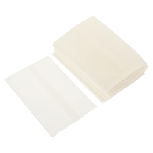 BCOATH 100stücke Brot Kekse Abdichtung Tasche Cookie Gebäck Aufbewahrung Tasche Dessert Verpackung Papier Dreiseitig Versiegelte Weiße Backtüte Aus Seidenpapier Recycelbar Und von BCOATH