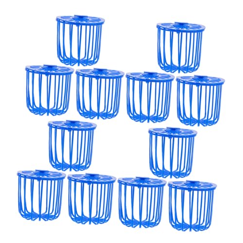 BCOATH 12 Stück Teiliges Hängendes Vogelkäfig futterkorb Robustem Draht Platzsparendes Design als Papageien Wellensittich futterspender für Obst und Gemüse von BCOATH