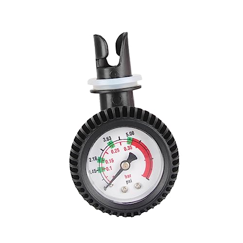 BCOATH 1Pc Tragbare Luftpumpe Mit Manometer Für Kajak Und Schlauchboot Inflatorpumpe Mit Pumpenadapter Für Präzises Aufblasen Von Luftmatratzen Und Surfbrettern Marine Zubehör von BCOATH