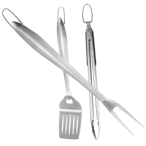 BCOATH 1Satz BBQ Grillwerkzeuge Teiliges Grillzubehör für Außenbereich Ergonomischer rutschfest Langlebig zum Wenden und Greifen von Fleisch und Gemüse BCOATH 1Satz BBQ Grillwerkzeuge Teiliges Grillzubehör für Außenbereich Ergonomischer rutschfest Langlebig zum Wenden und Greifen von Fleisch und Gemüse von BCOATH