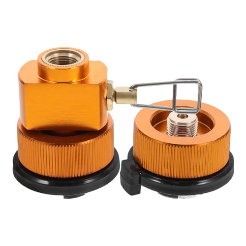 BCOATH 1Satz Gasadapter für Campingöfen Vielseitiger Gaskonverter für Kartuschen und Flaschen Präzisionsventil für Sicheres Kochen im Freien für Outdoor Aktivitäten BCOATH 1Satz Gasadapter für Campingöfen Vielseitiger Gaskonverter für Kartuschen und Flaschen Präzisionsventil für Sicheres Kochen im Freien für Outdoor Aktivitäten von BCOATH
