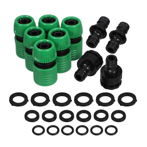 BCOATH 1Satz Tropfbewässerungszubehör Wasserschlaucharmaturen mit Schlauch Schnellverbindungsteilen Adapter und Wasserrohr für Gartenbewässerungssysteme BCOATH 1Satz Tropfbewässerungszubehör Wasserschlaucharmaturen mit Schlauch Schnellverbindungsteilen Adapter und Wasserrohr für Gartenbewässerungssysteme von BCOATH