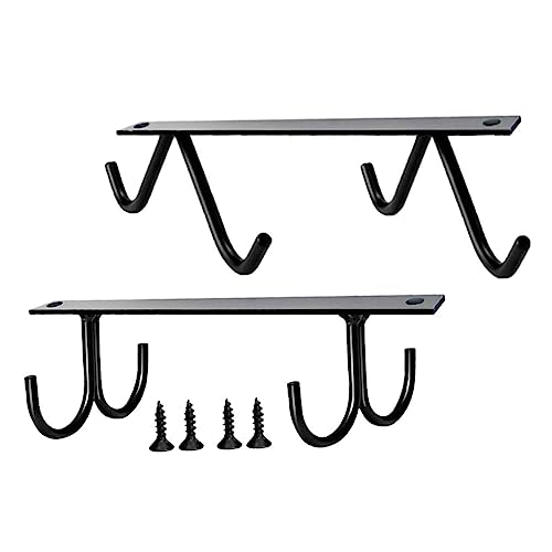 BCOATH 2 Satz Küchen Cup Rack Teiliges Unterregal für Kaffeetassen mit Stabilen Haken für Aufbewahrung von Tassen Geschirr und Küchenutensilien Platzsparend und Dekorativ BCOATH 2 Satz Küchen Cup Rack Teiliges Unterregal für Kaffeetassen mit Stabilen Haken für Aufbewahrung von Tassen Geschirr und Küchenutensilien Platzsparend und Dekorativ von BCOATH