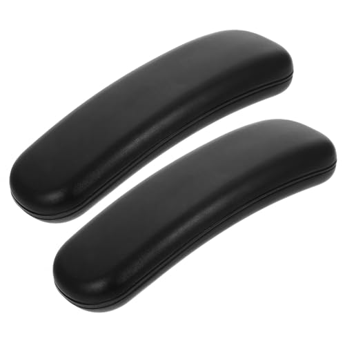 BCOATH 2 Stück Bürostuhl Armlehnen Polster Stretchable PU Ersatz Armlehnenbezug Ergonomisch Unterstützend Einfach zu Montieren für Drehstuhl Gamingstuhl BCOATH 2 Stück Bürostuhl Armlehnen Polster Stretchable PU Ersatz Armlehnenbezug Ergonomisch Unterstützend Einfach zu Montieren für Drehstuhl Gamingstuhl von BCOATH