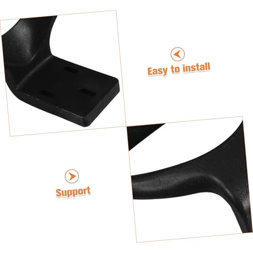 BCOATH 2 Stück Ergonomische Bürostuhl Armlehnen Robuste Ersatzteile für Schreibtischstühle Kompatibel mit Chefsesseln und Drehstühlen Einfache Installation Langlebige Büro möbelarmlehnen von BCOATH