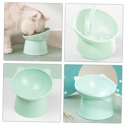 BCOATH 2 Stück Erhöhte Kippsichere Katzennäpfe Nackenschutz Ergonomisches Design zur Entlastung Anti verschüttet für Futter und Wasser Langlebig Geeignet für Katzen und Welpen BCOATH 2 Stück Erhöhte Kippsichere Katzennäpfe Nackenschutz Ergonomisches Design zur Entlastung Anti verschüttet für Futter und Wasser Langlebig Geeignet für Katzen und Welpen von BCOATH
