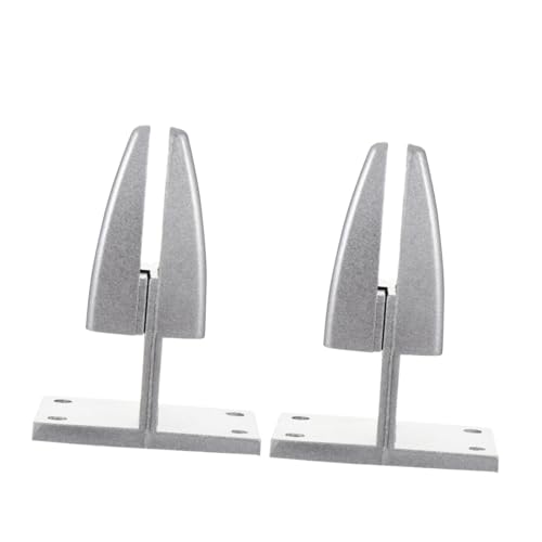 BCOATH 2 Stück Förmige Schreibtisch Trennwand Klammern Stabile Büro Partition Clips für Glas und Tischplatten Einfache Anbringung Rutschfeste Halterung für Private Arbeitsbereiche von BCOATH