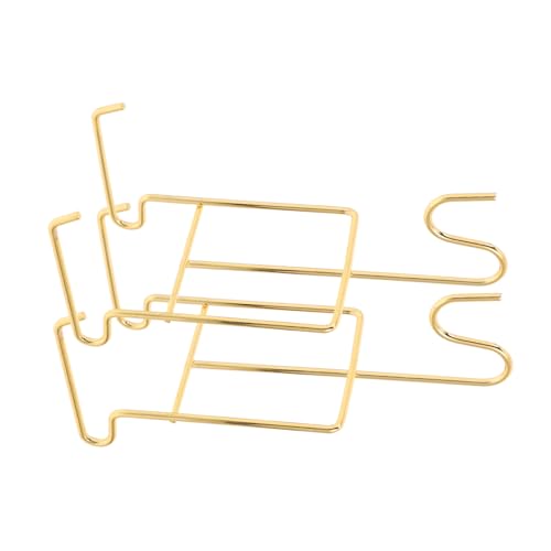 BCOATH 2 Stück Kaffeetassenhalter aus im Vintage Stil Stabiler Organizer für Küchenarbeitsplatten Platzsparendes Tassen und Becherregal für Kaffee und Teetassen Einfach zu Reinigen und von BCOATH