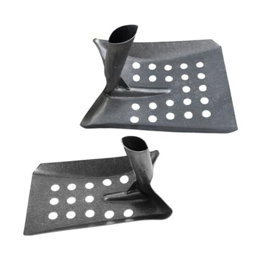 BCOATH 2 Stück Teiliges Drainage Reinigungstool mit Metall Siebschaufeln Gebogene Robuste Schaufeln für Abfluss Garten und Kanalreinigung Langlebige Stahlkonstruktion Effiziente BCOATH 2 Stück Teiliges Drainage Reinigungstool mit Metall Siebschaufeln Gebogene Robuste Schaufeln für Abfluss Garten und Kanalreinigung Langlebige Stahlkonstruktion Effiziente von BCOATH