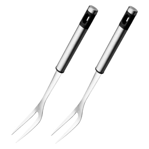 BCOATH 2 Stück Teiliges Edelstahl Bbq Grillbesteck U förmige Fleischgabeln für Vielseitiges Braten und Servieren Langlebig für Outdoor Grillen Camping und Familienfeiern BCOATH 2 Stück Teiliges Edelstahl Bbq Grillbesteck U förmige Fleischgabeln für Vielseitiges Braten und Servieren Langlebig für Outdoor Grillen Camping und Familienfeiern von BCOATH