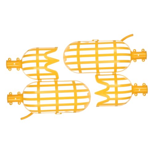 BCOATH 2 Stück Teiliges Obstpflücker Großer Gelber Yangmei Erntehelfer Multifunktional für Garten und Haushalt Sicher und Schonend Früchte Wie Birnen Pfirsiche und Arbutus von BCOATH