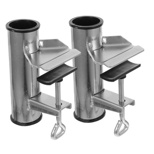 BCOATH 2 Stück Teiliges Verstellbares Sonnenschirmhalter Befestigungsclip aus Witterungsbeständigem Material für Balkon Terrasse Garten Tisch Strand Robust und Einfach Montierbar BCOATH 2 Stück Teiliges Verstellbares Sonnenschirmhalter Befestigungsclip aus Witterungsbeständigem Material für Balkon Terrasse Garten Tisch Strand Robust und Einfach Montierbar von BCOATH