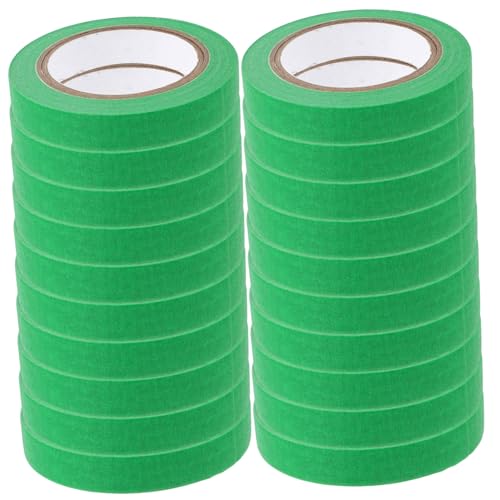 BCOATH 20 Rollen Buntes Papier Klebestreifen Farbiges Masking Tape Abreißbares Drafting Tape für DIY Bastelarbeiten Kleidung Markierung Künstlerbedarf Farben Regenbogen Mix von BCOATH