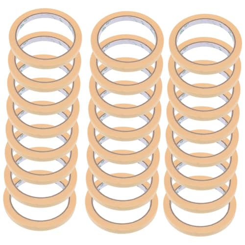 BCOATH 20 Rollen Farbiges Papier Klebeband Buntes Markierungsband für Kleidung Nähen Handwerk Abreißbares Bastelband für Präzise Positionierung und Farbliche Organisation BCOATH 20 Rollen Farbiges Papier Klebeband Buntes Markierungsband für Kleidung Nähen Handwerk Abreißbares Bastelband für Präzise Positionierung und Farbliche Organisation von BCOATH