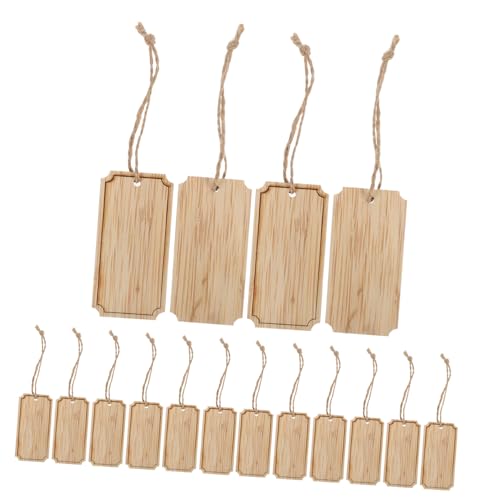 BCOATH 20 Stück Rechteckige Pflanzenanhänger Blanko Pflanzenschilder mit Strapazierfähigem Seil Für Garten Außen Pflanzenetiketten Wiederverwendbar Umweltfreundlich BCOATH 20 Stück Rechteckige Pflanzenanhänger Blanko Pflanzenschilder mit Strapazierfähigem Seil Für Garten Außen Pflanzenetiketten Wiederverwendbar Umweltfreundlich von BCOATH