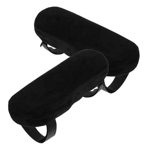 BCOATH 2stücke Stuhl Armlehnenpolster Ergonomisches Kissen Für Bürostuhl Und Gaming-Stuhl rutschfeste Ellbogenstütze Bequeme Sitzunterlage Für Sessel Und Rollstühle von BCOATH