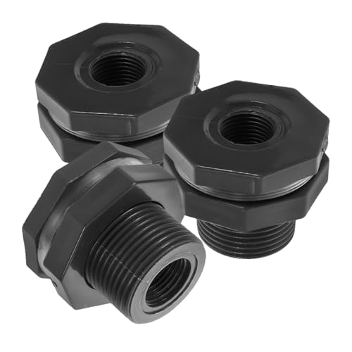 BCOATH 3 Stück Aquariumrohrzubehör Verbindungsstücke Für Aquarienschläuche Kunststoffadapter Schlauchverbinder Für Aquarien Fester Wasserrohrverbinder Aus Kunststoff PVC Schwarz BCOATH 3 Stück Aquariumrohrzubehör Verbindungsstücke Für Aquarienschläuche Kunststoffadapter Schlauchverbinder Für Aquarien Fester Wasserrohrverbinder Aus Kunststoff PVC Schwarz von BCOATH